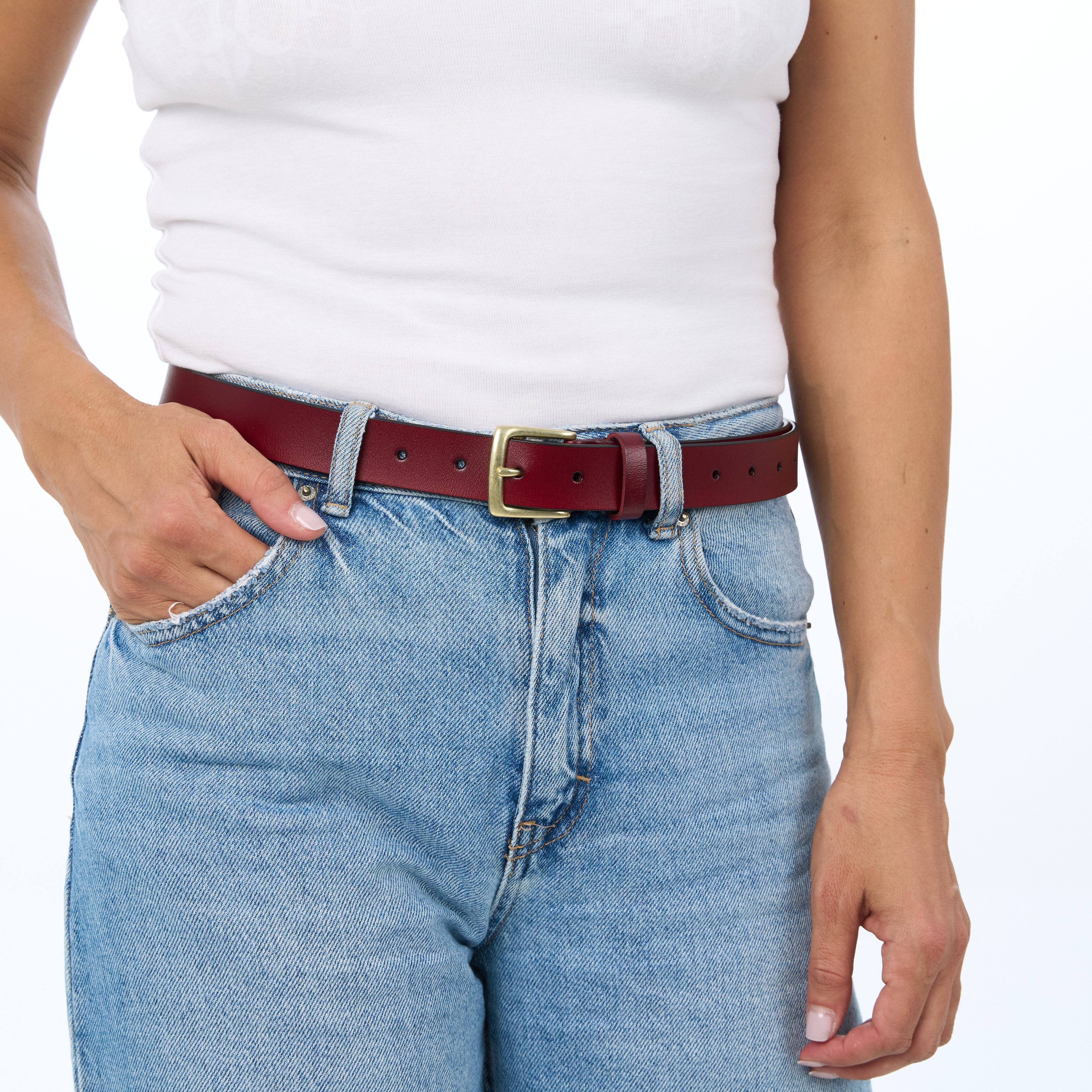 Curea Damă, Piele Naturală, JOLAR BZ-23
