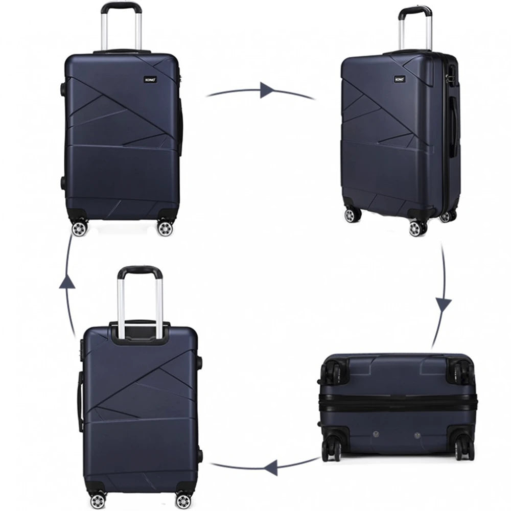 Valize Voiaj, Set 20 / 24 / 28 Inch, KONO K1772-2L