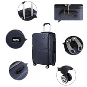 Valize Voiaj, Set 20 / 24 / 28 Inch, KONO K1772-2L