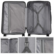 Valize Voiaj, Set 20 / 24 / 28 Inch, KONO K1772-2L