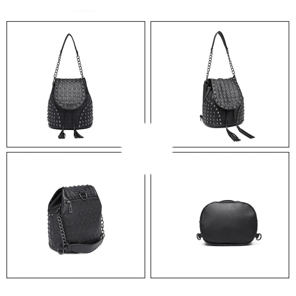 Rucsac Dama Skull Miss Lulu L1414