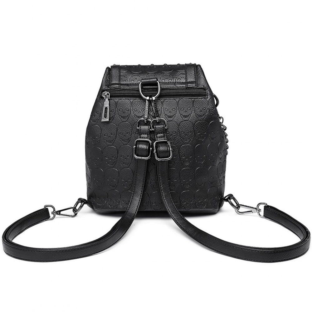 Rucsac Dama Skull Miss Lulu L1414