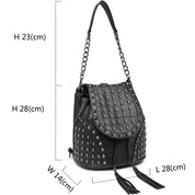 Rucsac Dama Skull Miss Lulu L1414