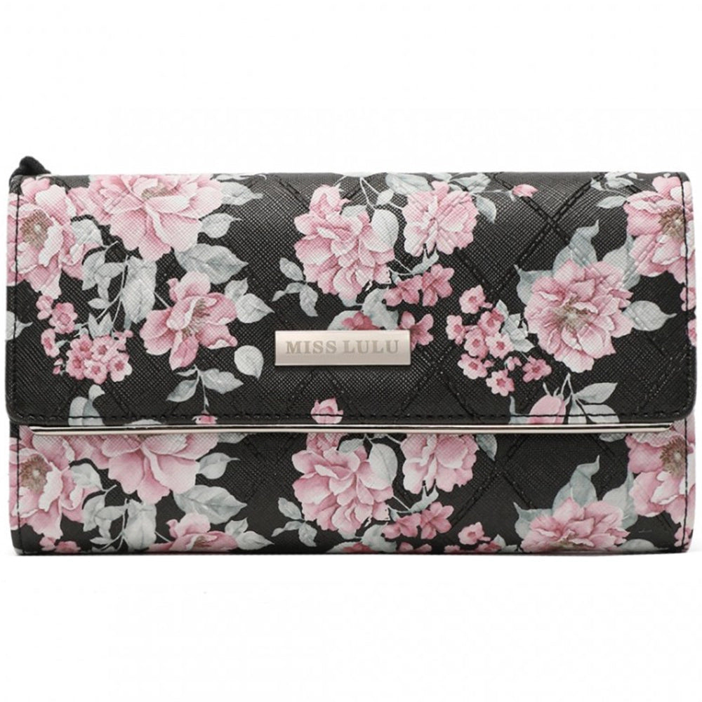 Portofel Damă, Piele Ecologică, Miss Lulu LP2353F