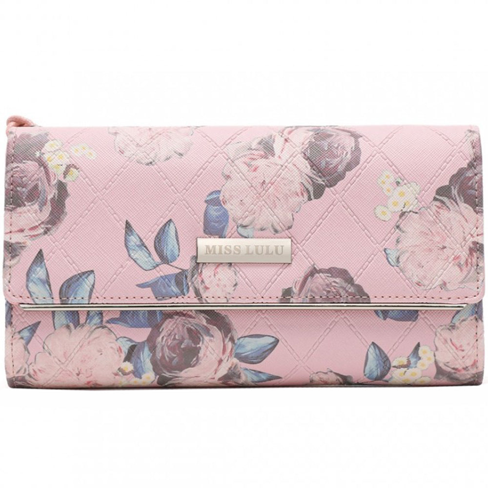 Portofel Damă, Piele Ecologică, Miss Lulu LP2353F