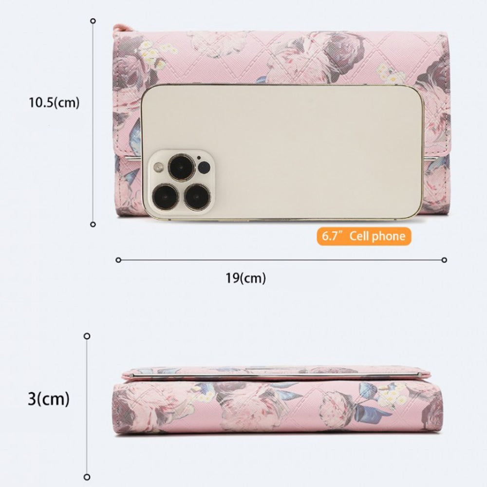 Portofel Damă, Piele Ecologică, Miss Lulu LP2353F