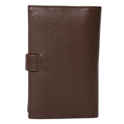 Portofel barbati, piele naturala, pentru barbati, cu capsa metalica 0498