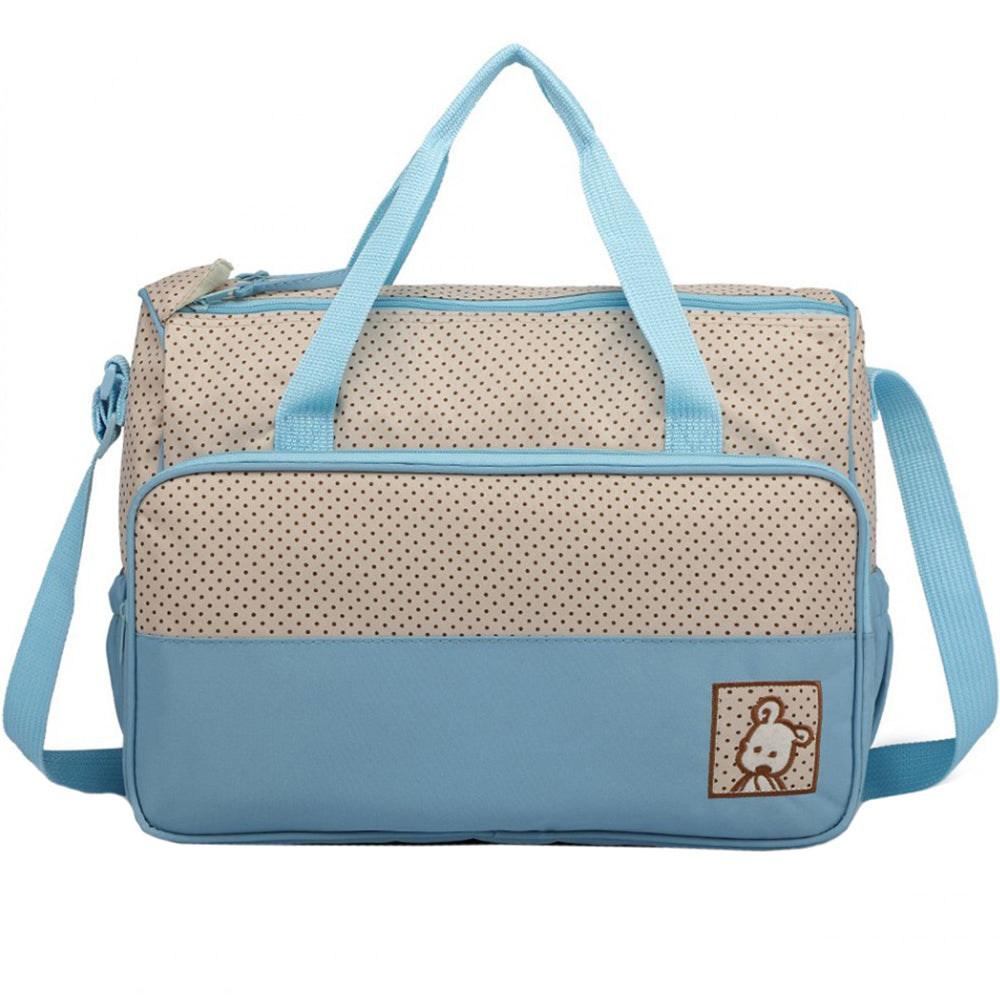 Geanta pentru maternitate, set din 5 accesorii, din poliester, Miss LULU, 9026
