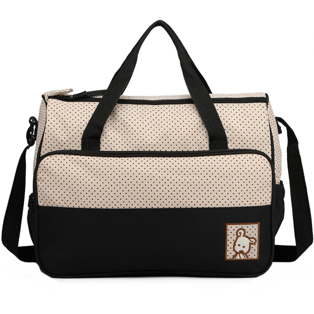 Geanta pentru maternitate, set din 5 accesorii, din poliester, Miss LULU, 9026