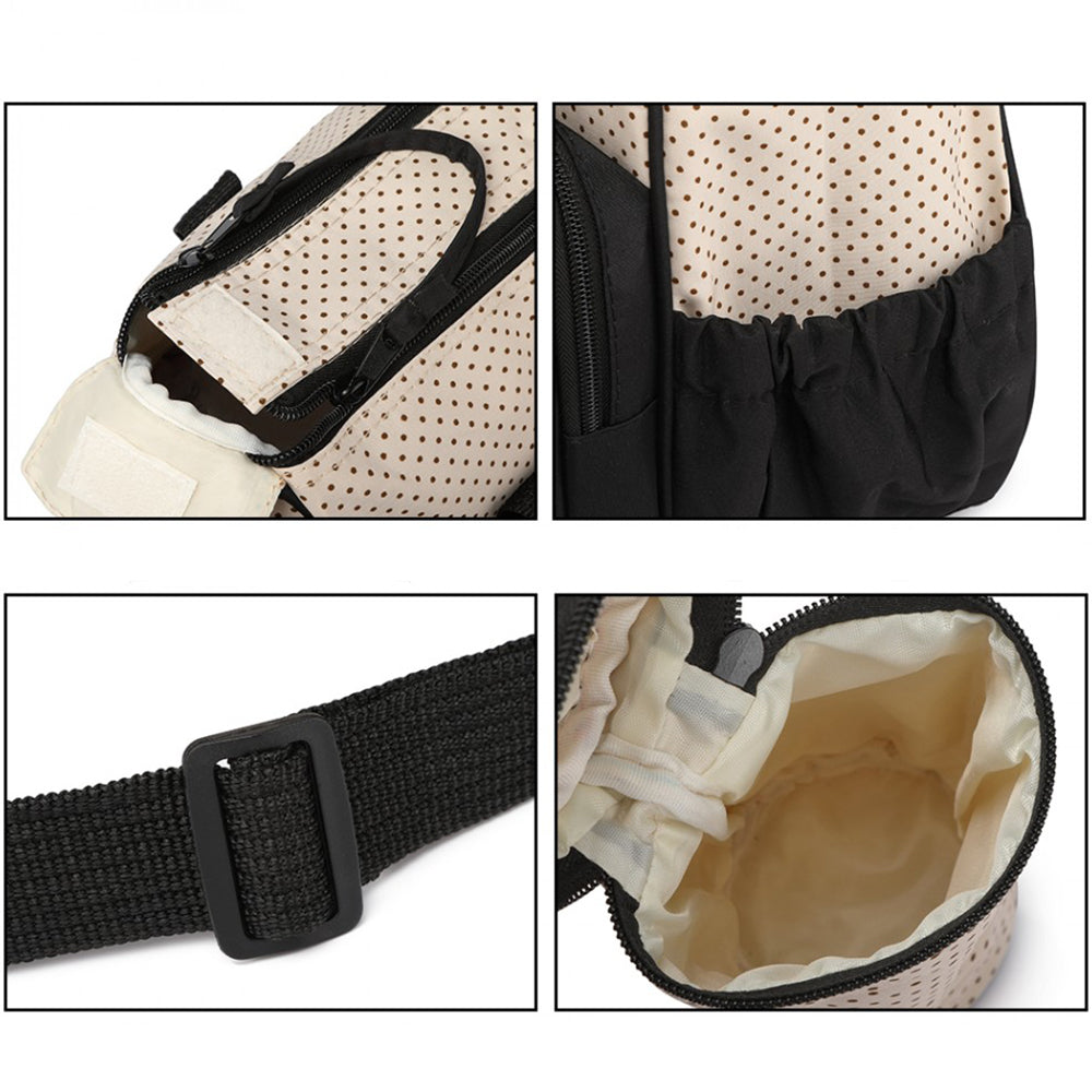 Geanta pentru maternitate, set din 5 accesorii, din poliester, Miss LULU, 9026