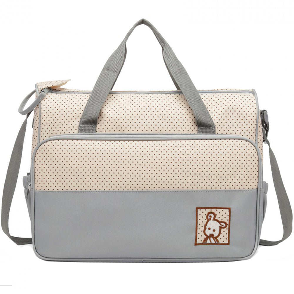 Geanta pentru maternitate, set din 5 accesorii, din poliester, Miss LULU, 9026