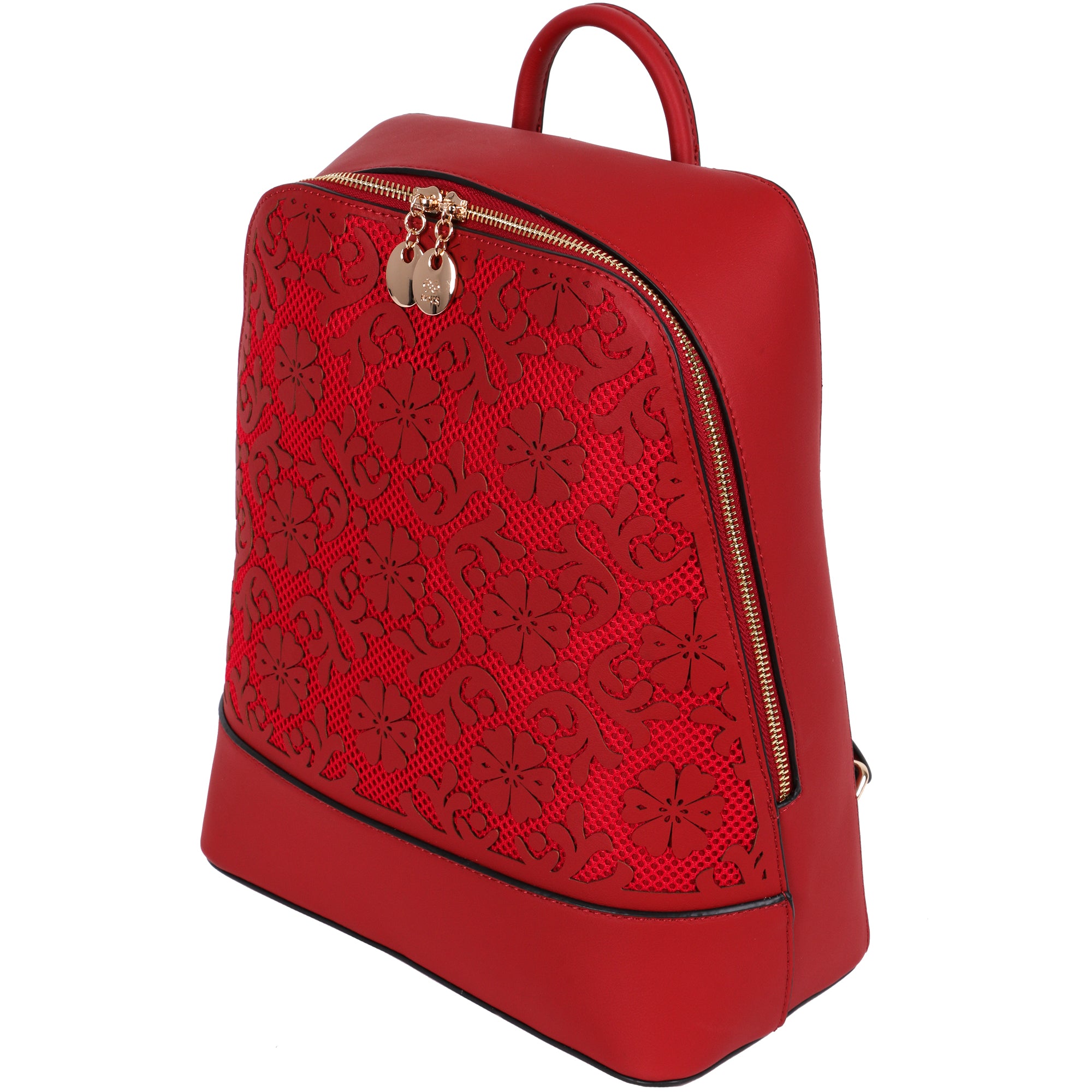 Rucsac pentru dama, din piele ecologica este rezistent la stropi, elegant, ROCS A8867-2