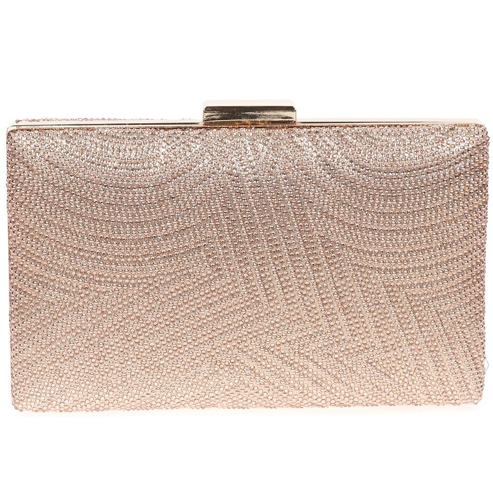 Geanta Clutch de seara pentru dama, cu strasuri, eleganta Paula Rossi AD-41332