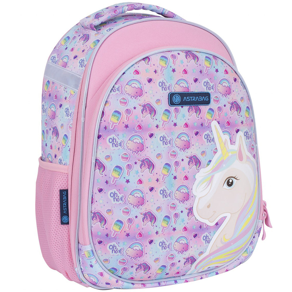 Ghiozdan pentru scoala, unicorn, ASTRABAG, AS1UN