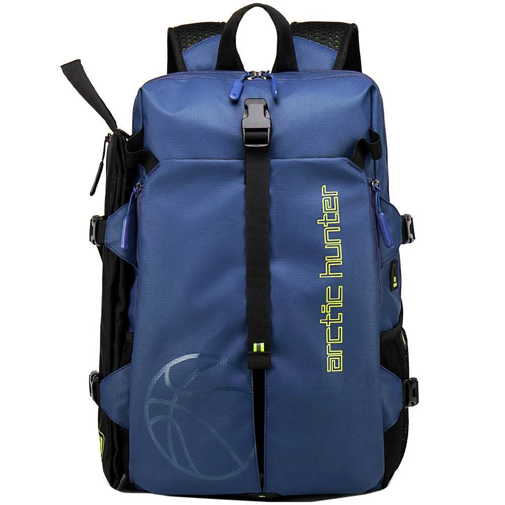 Rucsac sport unisex, din poliester rezistent la stropi, bine organizat Arctic Hunter B00391