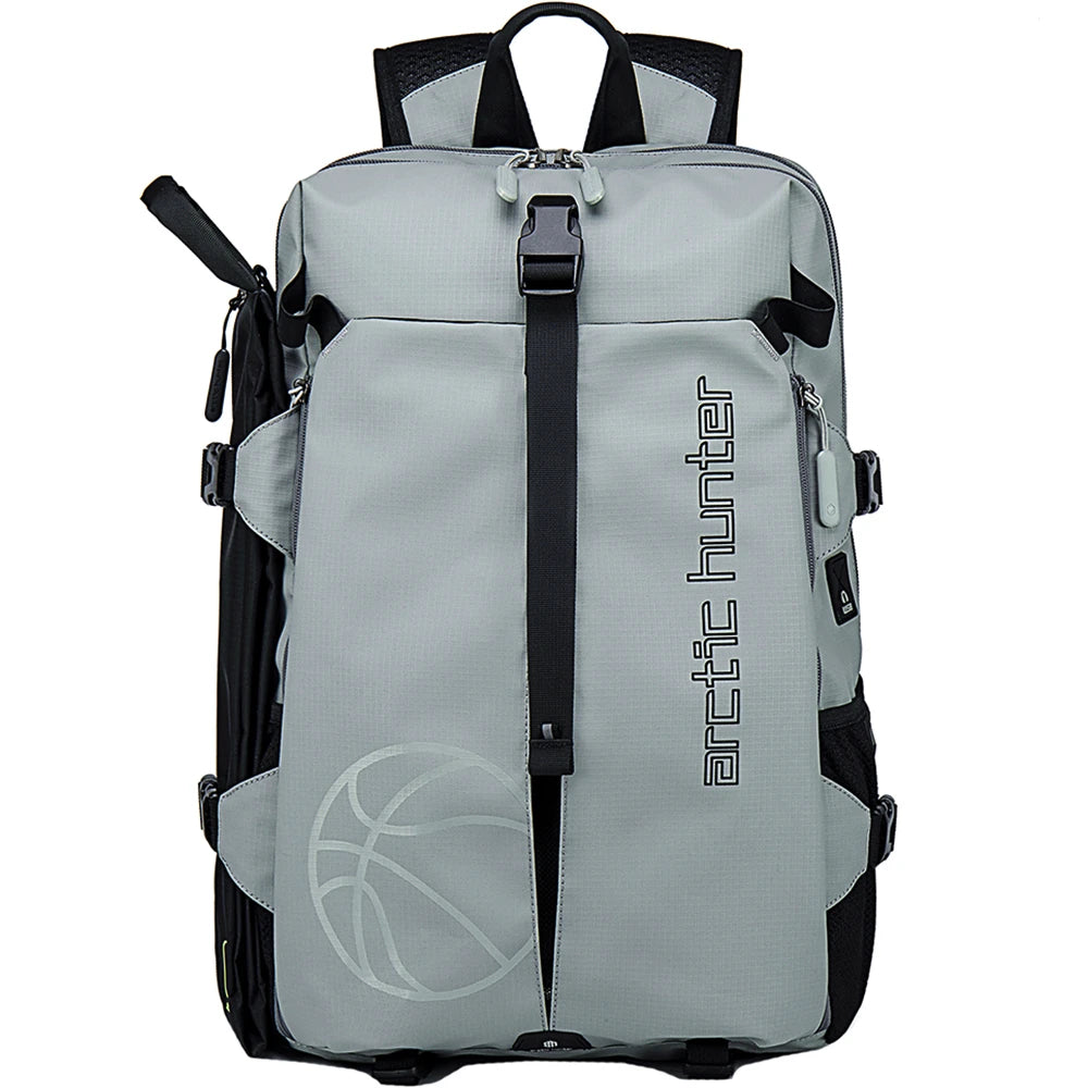 Rucsac sport unisex, din poliester rezistent la stropi, bine organizat Arctic Hunter B00391