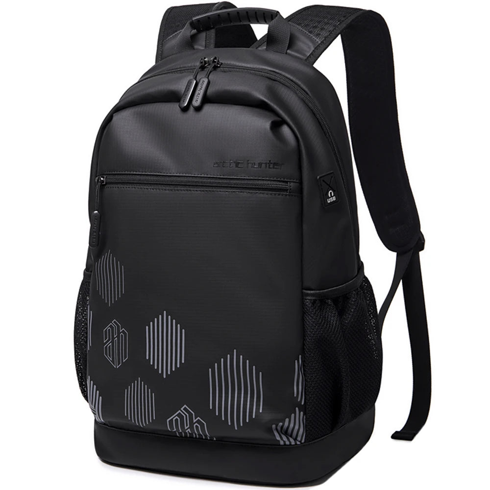 Rucsac smart unisex, compartiment pentru laptop 15.6 inch, gaura pentu cabluri, Arctic Hunter B00489