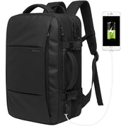 Rucsac multi-functional pentru laptop, extensibil din poliester este rezistent la stropi de apa, cu port USB, se fixeaza de valiza, BANGE BG1908