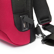 Rucsac crossbody pentru barbati, rezistent la stropi, buzunar antifurt, port USB, BANGE BG22085