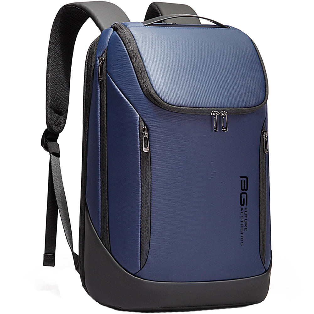 Rucsac smart unisex, din poliester este rezistent la stropi cu compartiment separat pentru laptop 15.6 inch, port USB, BANGE BG2517