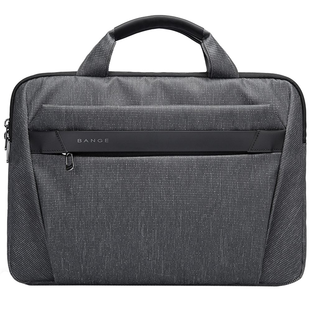 Geanta unisex pentru laptop 13.3 inch, din poliester rezistenta la stropi, design modern cu interior moale, BANGE BG2558