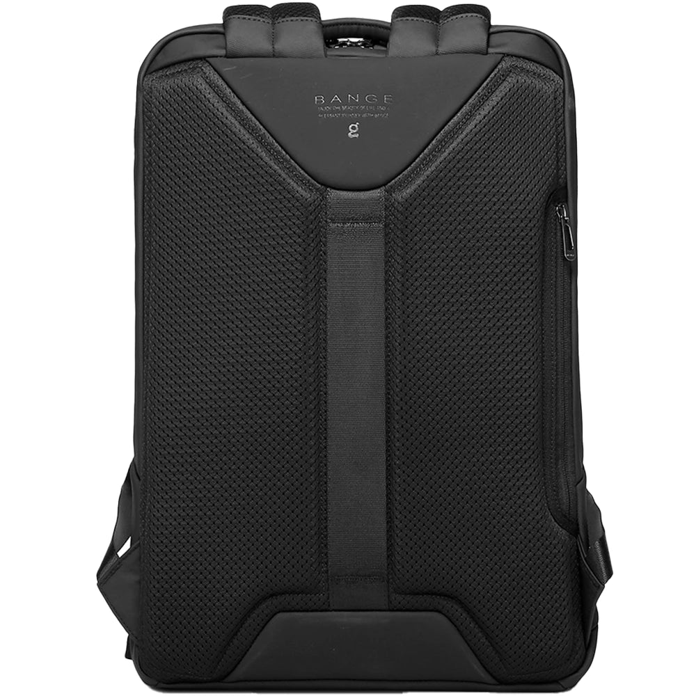 Rucsac unisex pentru laptop, rezistent la stropi cu spate respirabil, fixare de valiza, design englez, BANGE BG2913