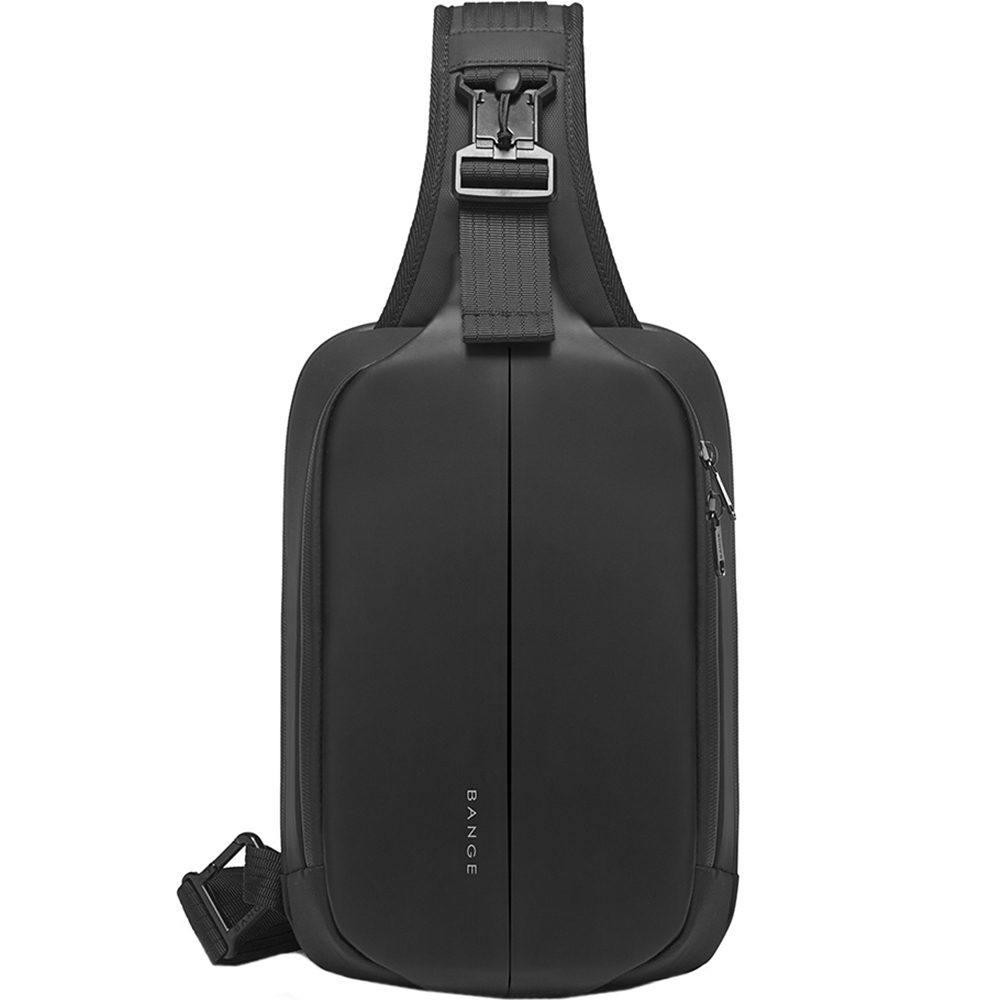 Rucsac crossbody pentru barbati, din poliester este rezistent la apa, trident posterior pentru umbrela, BANGE BG7210