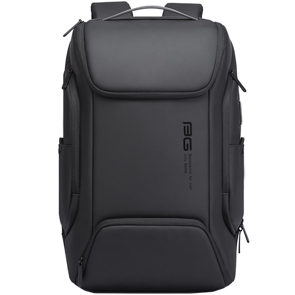 Rucsac Smart Unisex pentru laptop 15.6 inch, cu port USB, rucsac din poliester este rezistent la apa, breloc pentru chei, BANGE BG7267