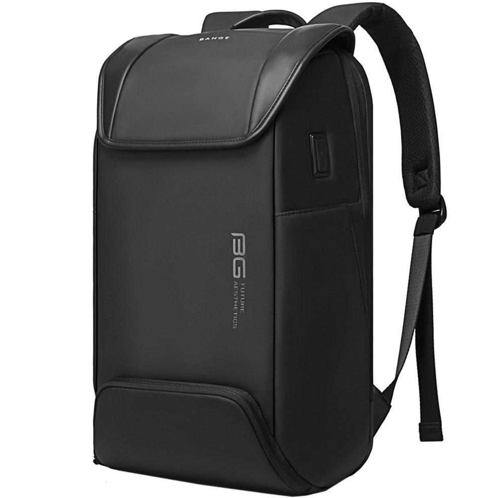 Rucsac Smart Unisex, multifunctional cu lacat TSA si port USB, rezistent la stropi, BANGE BG7276