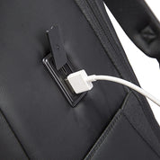 Rucsac Smart Unisex, multifunctional cu lacat TSA si port USB, rezistent la stropi, BANGE BG7276