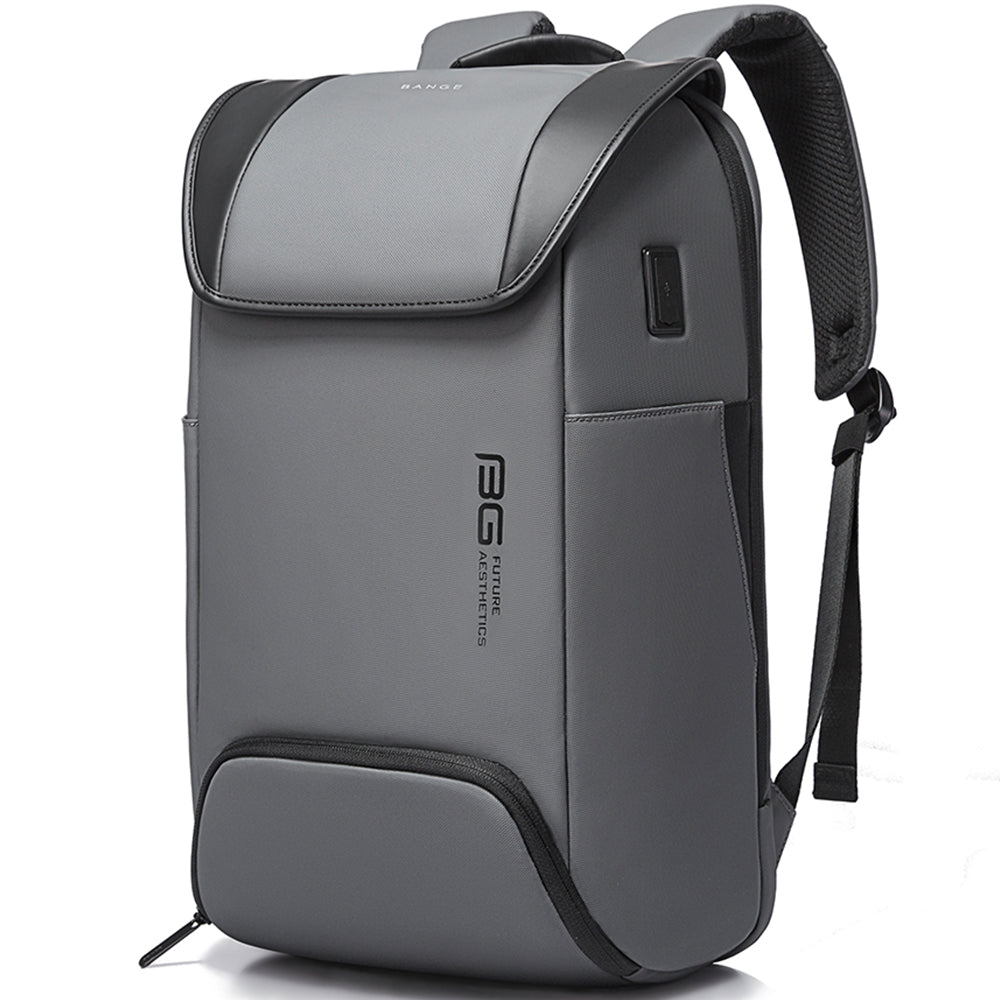 Rucsac Smart Unisex, multifunctional cu lacat TSA si port USB, rezistent la stropi, BANGE BG7276