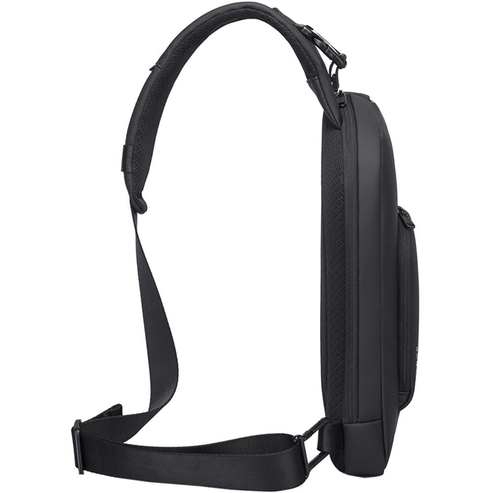 Geanta crossbody unisex, din poliester este rezistenta la stropi, trident superior pentru umbrela sticla, inel retractabil pentru chei, BANGE BG7312