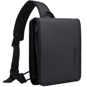 Geanta crossbody, tip rucsac unisex, forma patrata, din poliester rezistent la apa, bareta cu trident, compartiment pentru tableta 9,7 inch BANGE BG7323