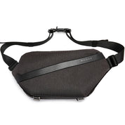 Geanta crossbody unisex, din poliester este rezistenta la apa, inel retractabil pentru chei, buzunar antifurt BANGE BG7399