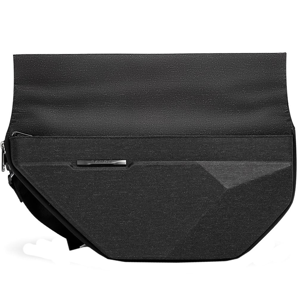 Geanta crossbody, unisex, din poliester, rezistenta la stropi, inel retractabil pentru chei, BANGE BG7502