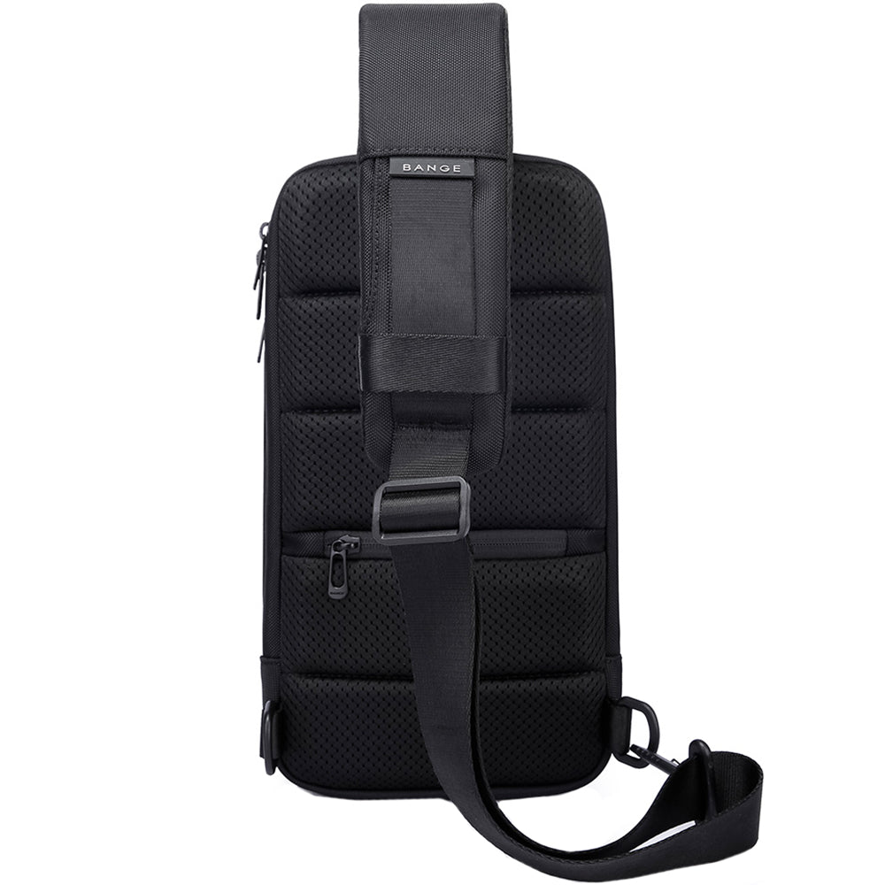 Rucsac crossbody pentru barbati, buzunar antifurt, rezistent la apa, BANGE BG7565