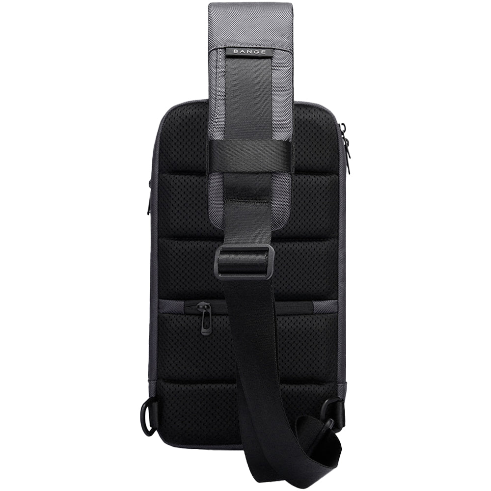 Rucsac crossbody pentru barbati, buzunar antifurt, rezistent la apa, BANGE BG7565