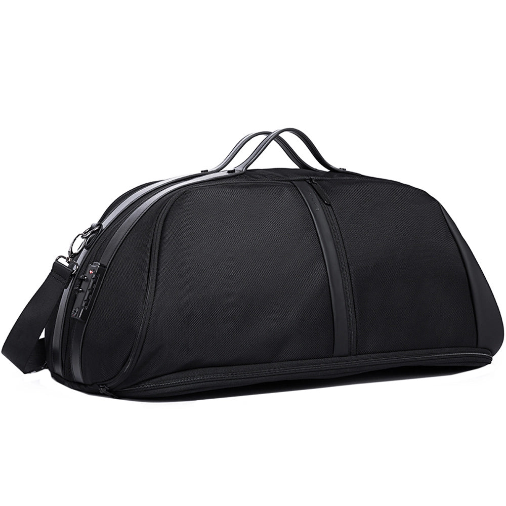 Geanta unisex multifunctionala pentru sport, duffle extensibila, lacat TSA si compartiment separat pentru incaltaminte, BANGE BG77178