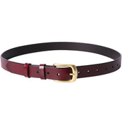 Curea dama, ROCS, piele naturala, model clasic, fara cusaturi, BZ-22