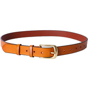 Curea dama, ROCS, piele naturala, model clasic, fara cusaturi, BZ-22