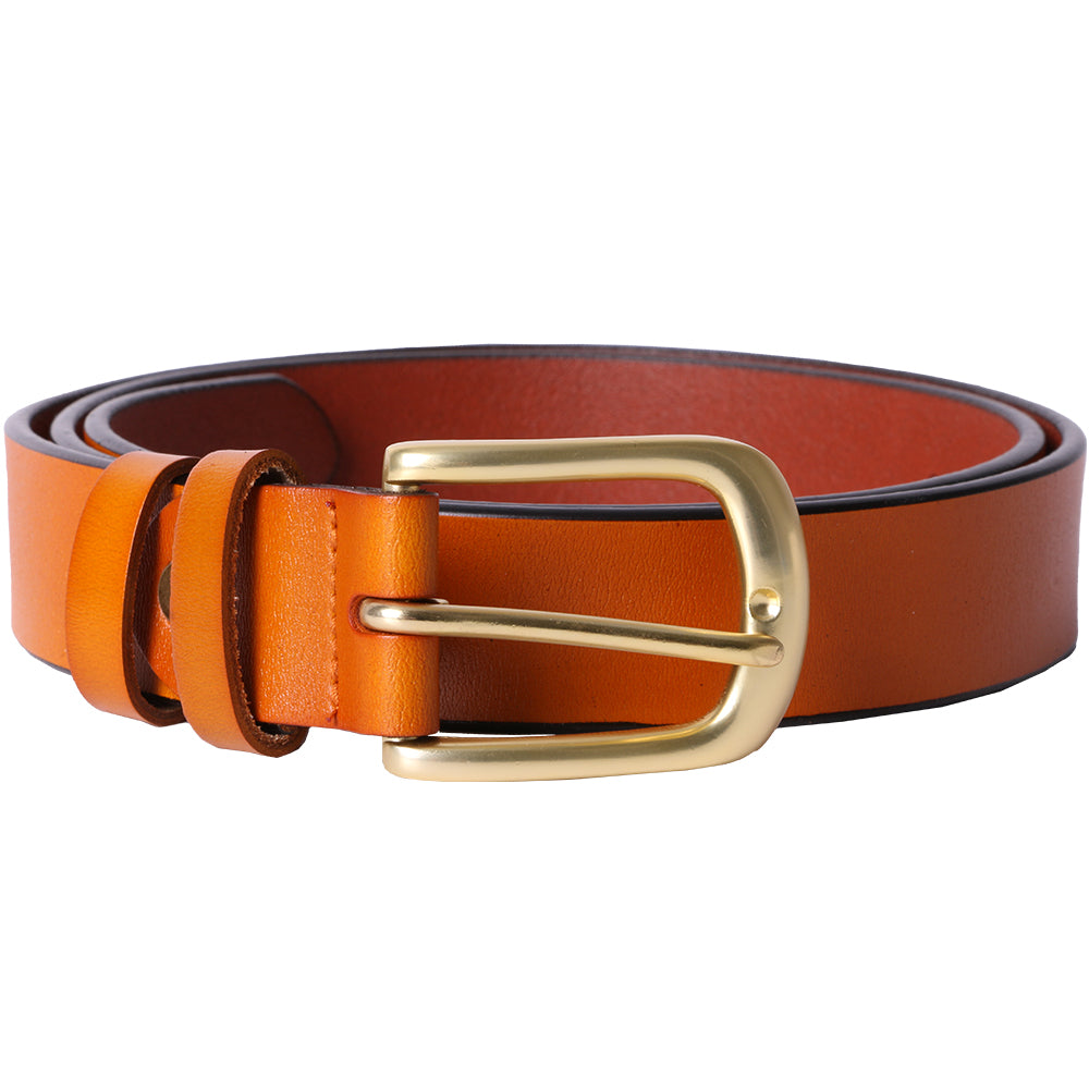 Curea dama, ROCS, piele naturala, model clasic, fara cusaturi, BZ-22