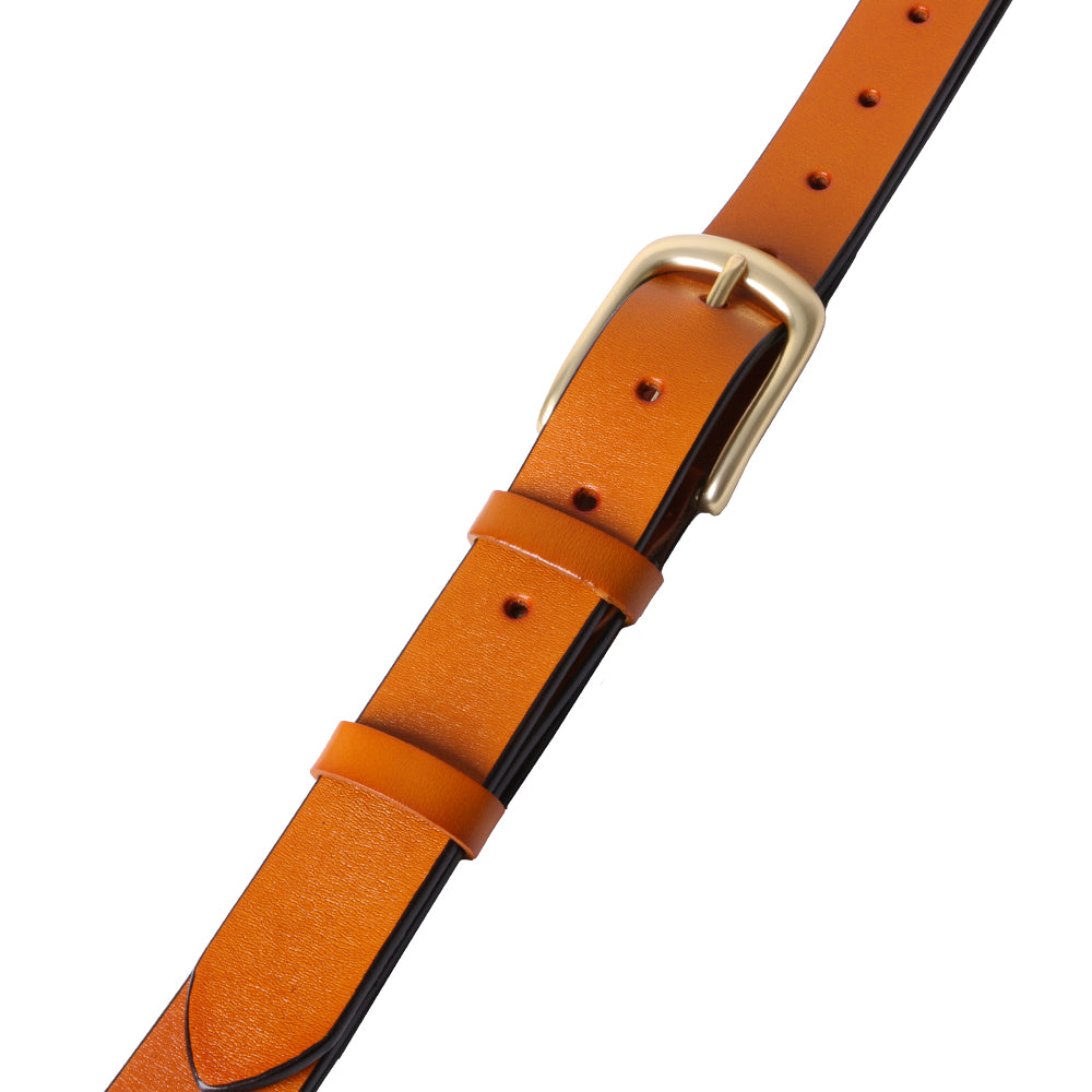 Curea dama, ROCS, piele naturala, model clasic, fara cusaturi, BZ-22