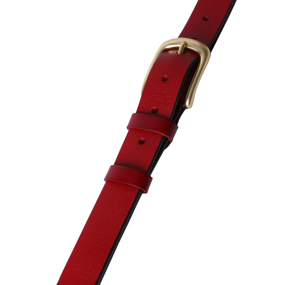 Curea dama, ROCS, piele naturala, model clasic, fara cusaturi, BZ-22