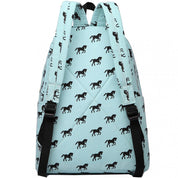 Rucsac casual pentru unisex, cu print caluti, Miss Lulu E1401H