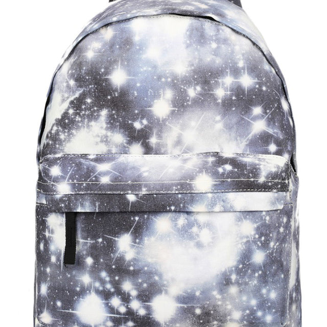 Rucsac casual pentru dama, cu print univers, Miss Lulu E1401U