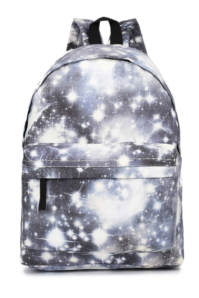 Rucsac casual pentru dama, cu print univers, Miss Lulu E1401U