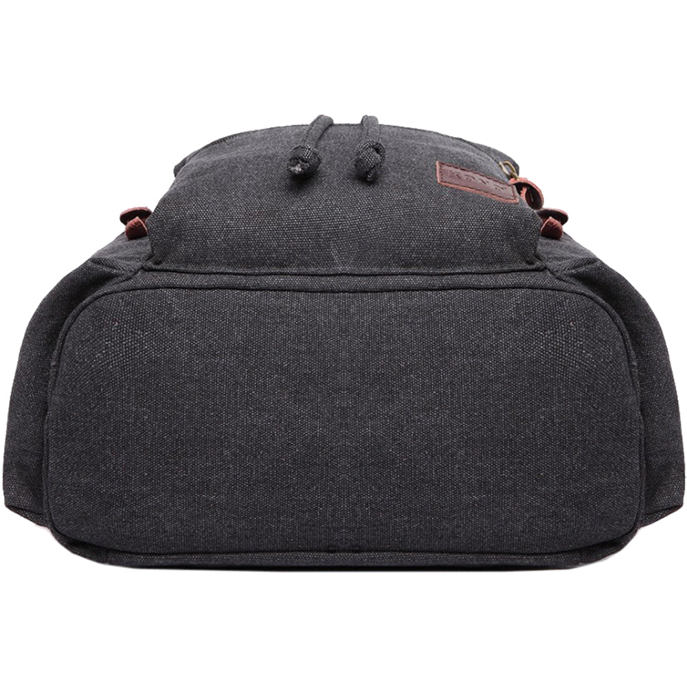 Rucsac multifuncional unisex pentru calatorii sau hiking, cu detalii din piele, KONO E1672