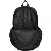 Rucsac unisex pentru laptop, cu geanta de umar si penar, cu detalii reflectorizante, KONO EB2363