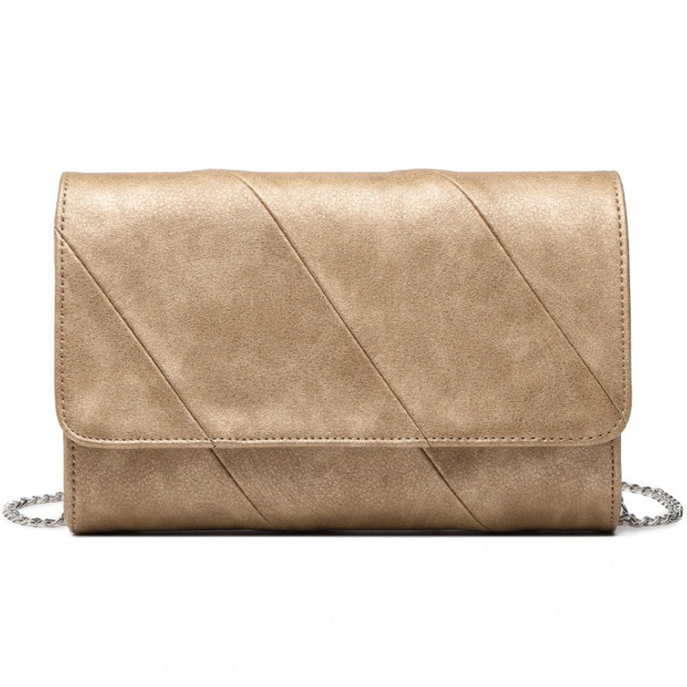 Geanta de seara pentru dama, clutch din piele ecologica, Miss Lulu EH2257