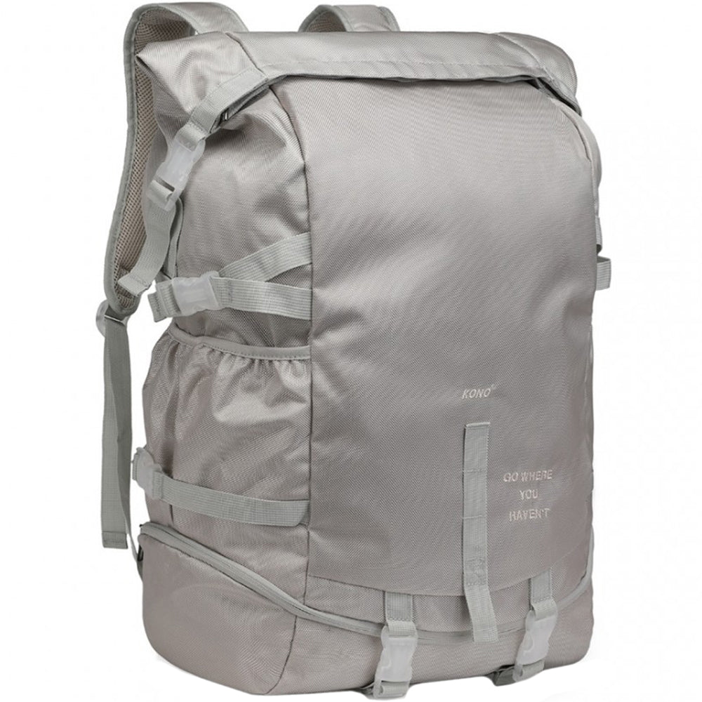 Rucsac sport unisex, din poliester este rezistent la stropi, KONO EQ2302